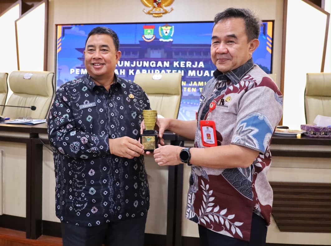 Pemkab Tangerang Terima Kunker Muara Enim Bahas Perlindungan Jaminan Sosial Ketenagakerjaan
