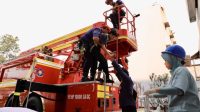 BPBD Kota Tangerang dan RS EMC Gelar Simulasi Tanggap Darurat Kebencanaan