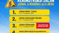 Dishub Kota Tangerang Bersama Polres Siapkan Sejumlah Rekayasa Lalin.