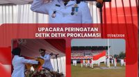 Upacara Peringatan Detik-Detik Proklamasi di Sepatan Berlangsung Khidmat