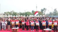 Pemprov Banten Semarakkan HUT RI ke-81, Kirab Merah Putih Warnai Kota Tangerang.