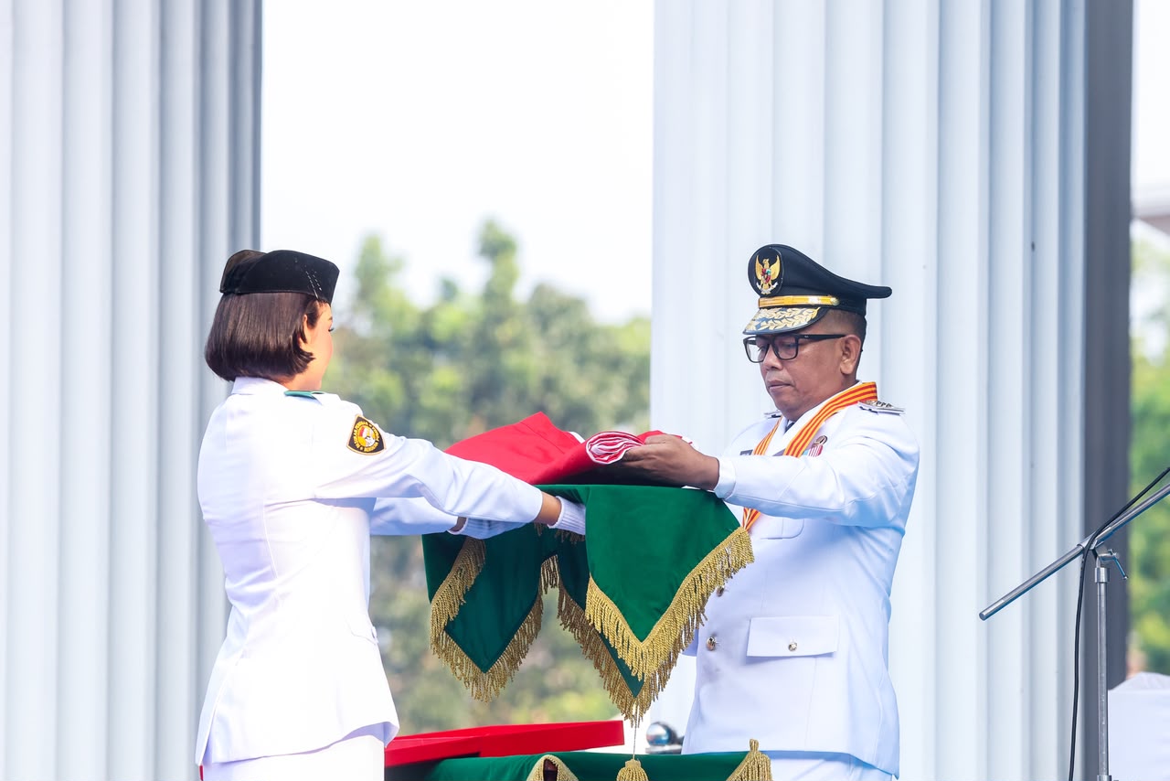 Gubernur Banten Pimpin Upacara HUT Ke-81 Kemerdekaan RI