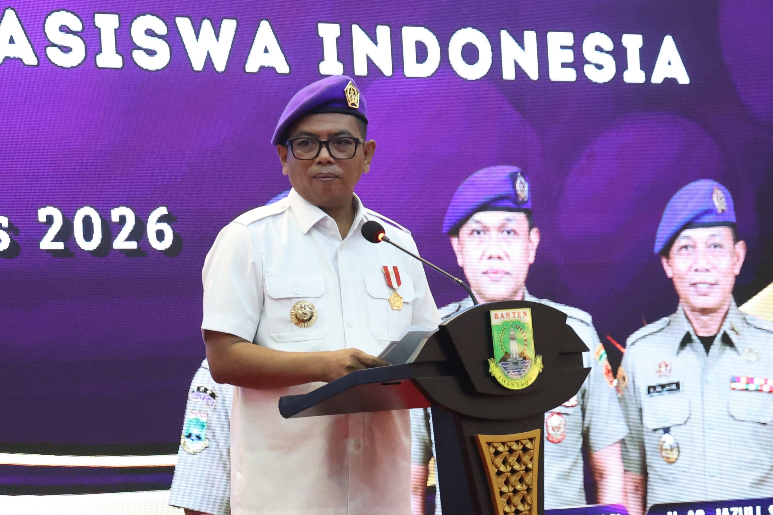 Gubernur Andra Soni Minta Ikatan Alumni Menwa Banten Perkuat Nilai Bela Negara Generasi Muda