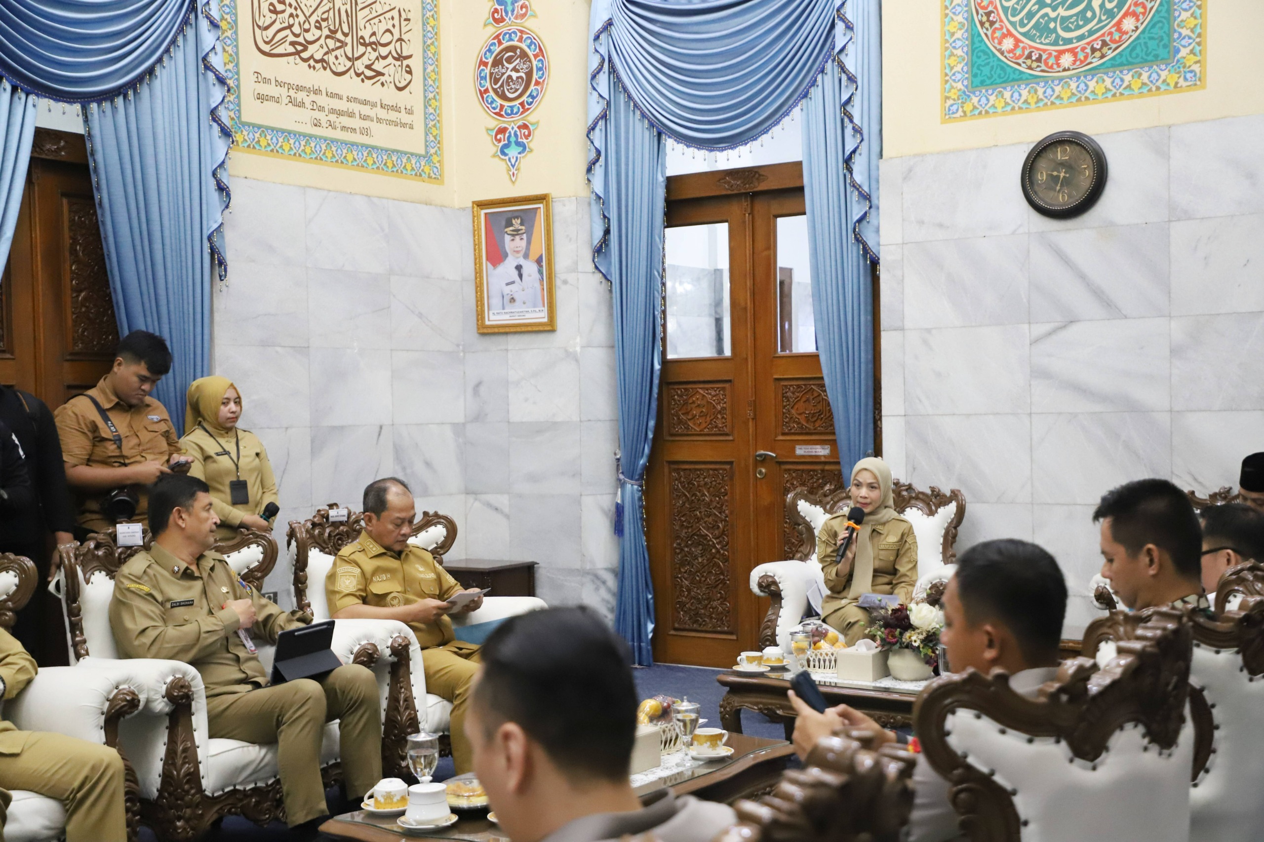 Rakor Forkopimda, Bupati Serang Pastikan Terus Mitigasi Kebutuhan Air Bersih Warga Dampak Elnino