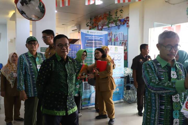 Verifikasi FKTS, Kecamatan Cibodas Dinilai Penuhi Indikator Kantor Sehat