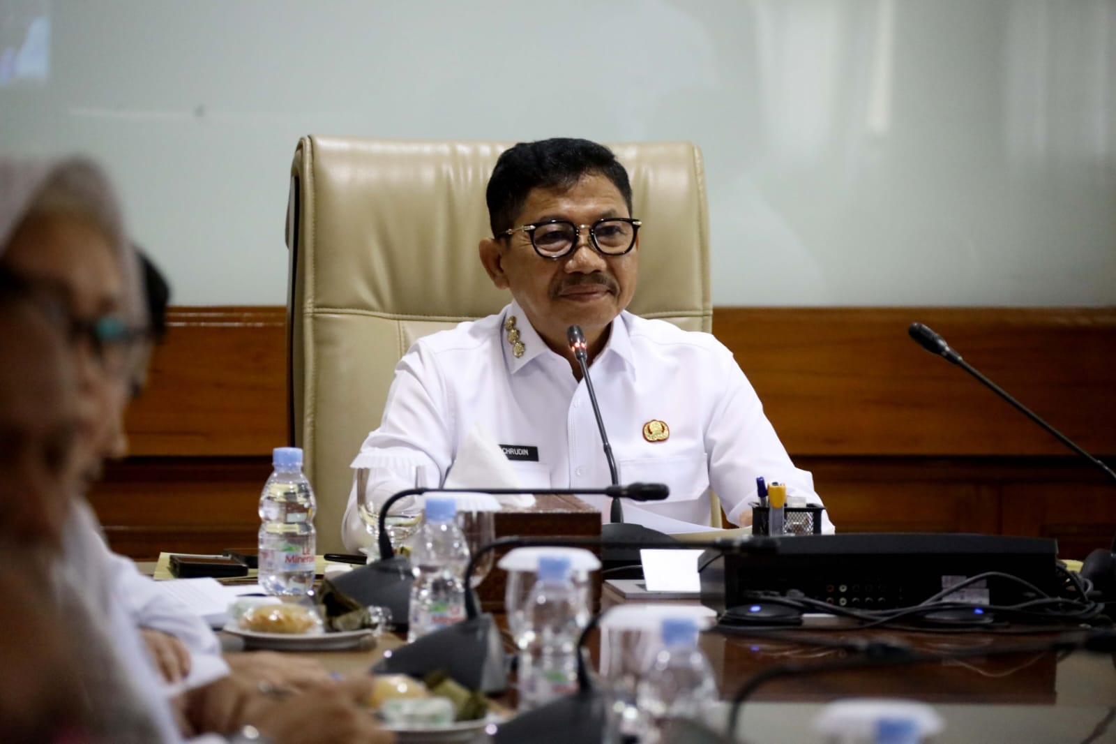 Wali Kota Tangerang Sachrudin Minta Dukungan Pusat
