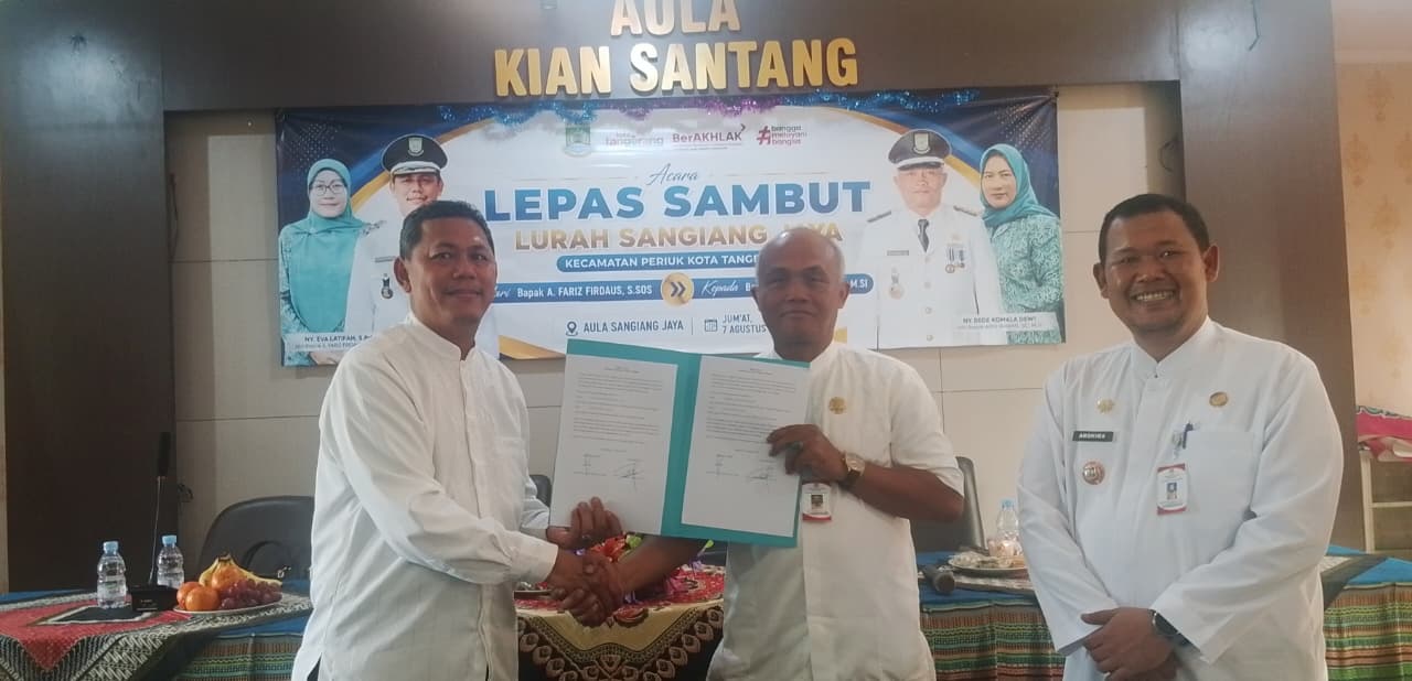 Resmi Dilantik Jadi Lurah Sangiang Jaya, Ardi Irawan Langsung Siap Tingkatkan Pelayanan