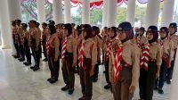 Lepas Peserta Jambore Nasional XII, Sekda Kabupaten Serang Minta Peserta Jaga Mental dan Fisik
