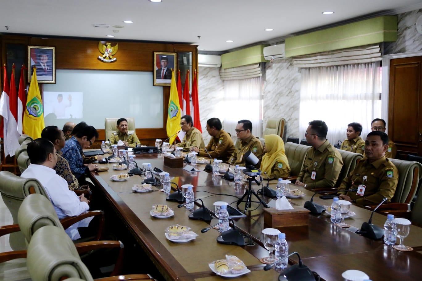 Wali Kota Tangerang Terima Tim Uji Petik dari Kementerian