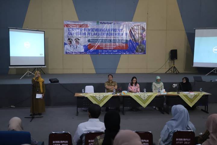 Gelar Bimtek, Pemkot Tangerang Bekali Pelaku Ekonomi Kreatif Kembangkan Usaha dan Pasar Digital