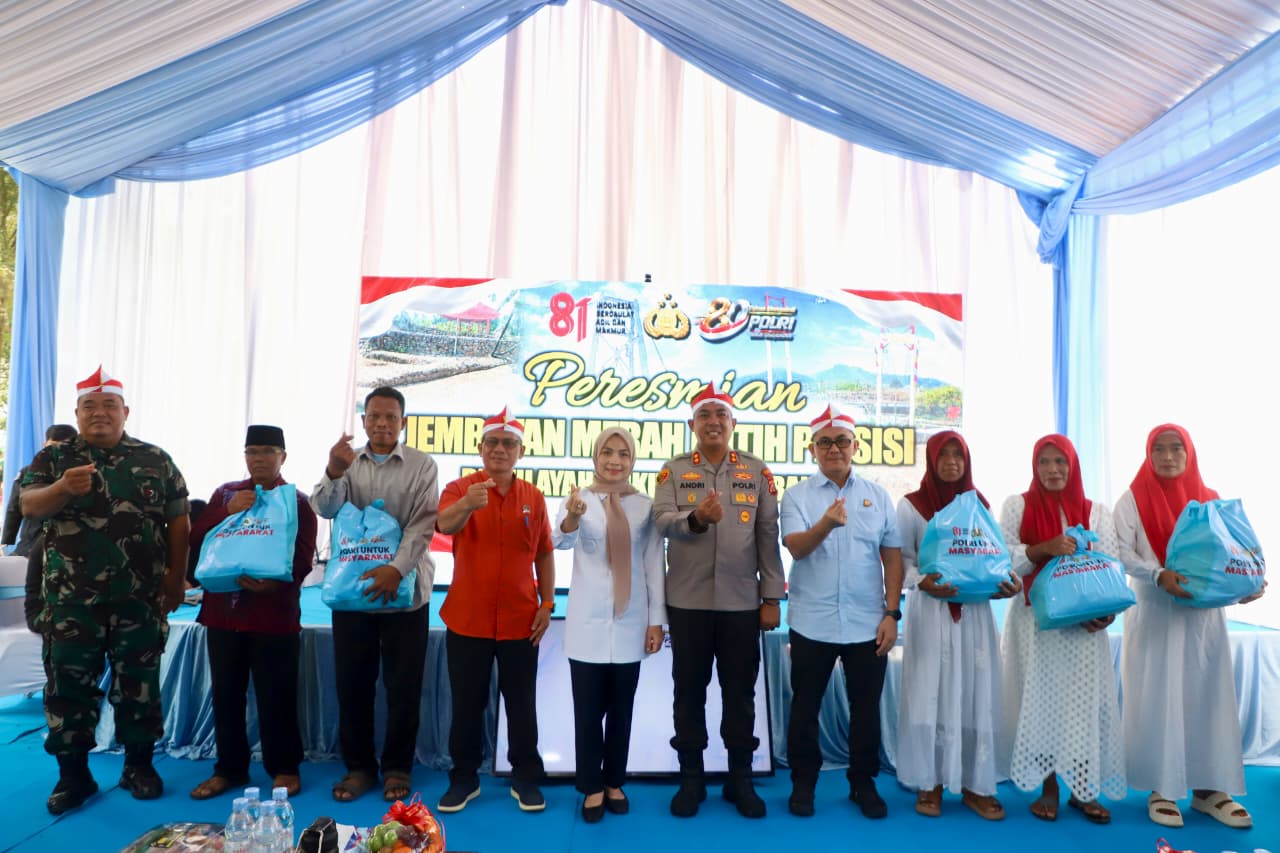 Diresmikan, Bupati Serang Minta Warga Pasir Buyut Jawilan Jaga dan Rawat Jembatan MP Presisi