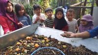 Kampung Darling Kenalkan Maggot BSF kepada Anak-anak untuk Edukasi Lingkungan