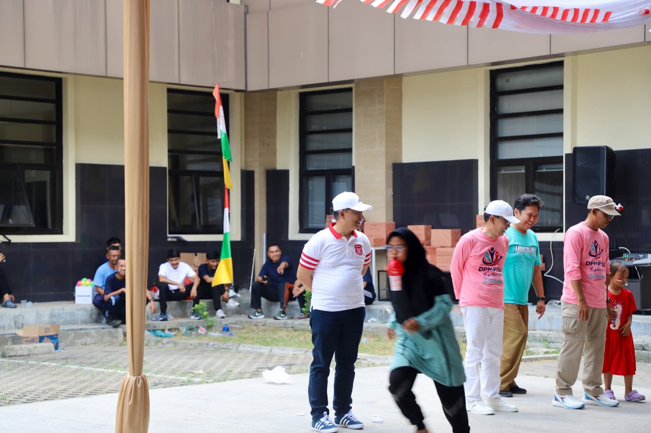 Pererat Silaturahmi, DPMPTSP Kabupaten Serang Semarakkan Kemerdekaan HUT ke-81 RI.