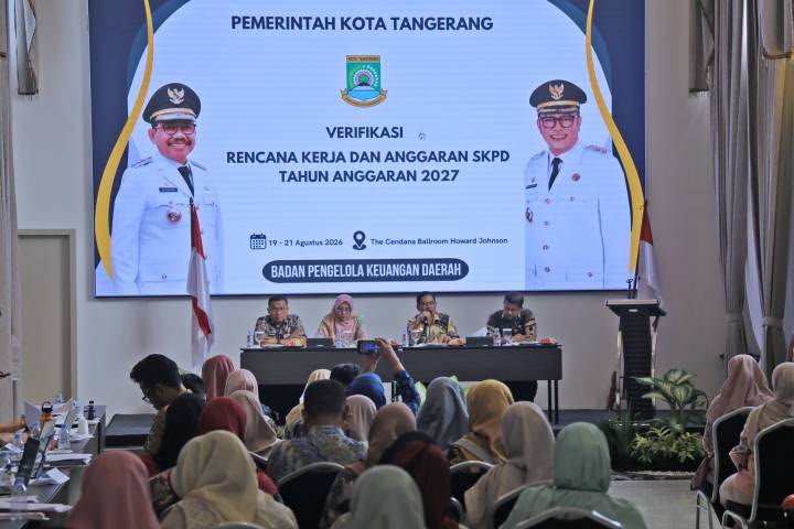 Buka Verifikasi RKA 2027, Sekda Kota Tangerang Minta Program Selaras Prioritas Pembangunan