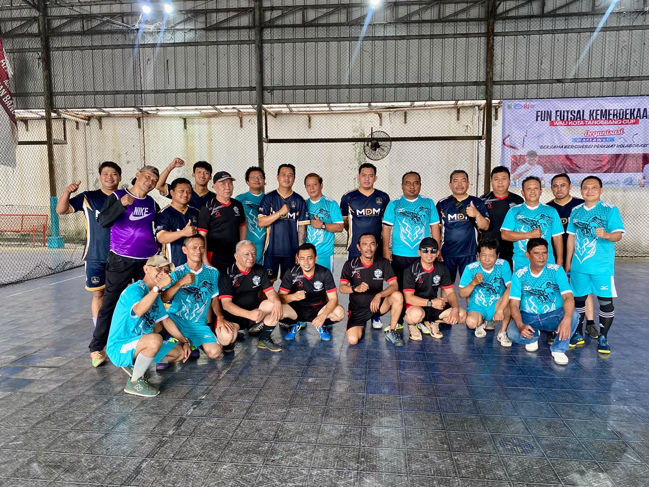 Wali Kota Tangerang Sachrudin membuka Futsal Piala Wali Kota Tangerang 2026. Turnamen wartawan ini menjadi ajang silaturahmi dan persiapan menuju Porwanas 2027.