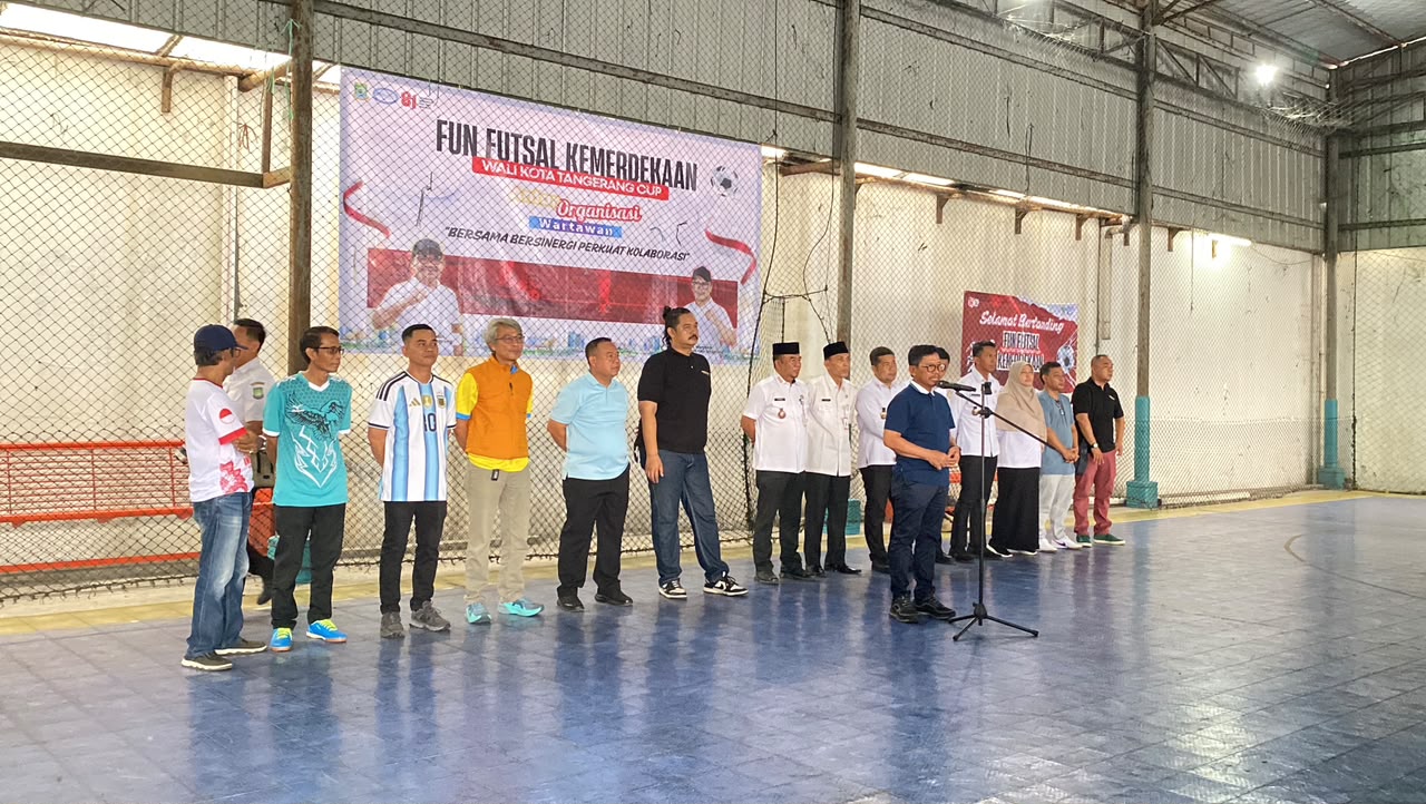Fun Futsal Kemerdekaan Digelar, Sachrudin: Silaturahmi dan Kolaborasi Harus Terus Dijaga