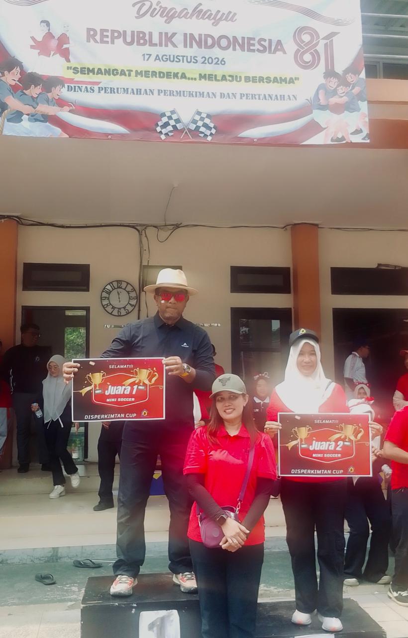 Semarakan HUT ke-81 RI, Disperkimtan Kota Tangerang Bangun Kekompakan Lewat Beragam Lomba