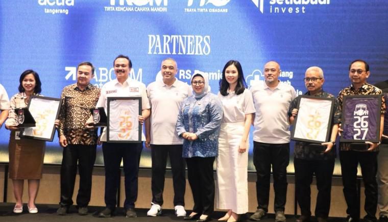 Sambut Musim 2026/2027, Pemkab Tangerang Dukung Penuh Persita di Kasta Tertinggi Sepak Bola Nasional