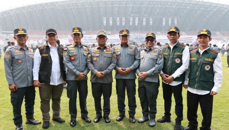 Bupati Tangerang Hadiri Apel Akbar dan Pengukuhan DPD Aslinmas Se-Indonesia di Palembang