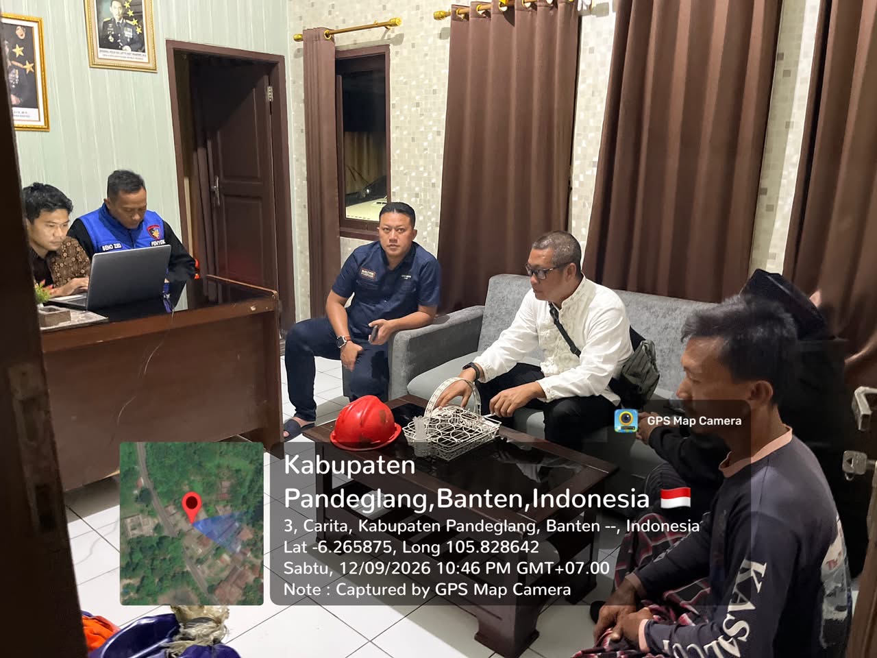 Polda Banten Pastikan Tiga Jenis Barang Temuan Hari ke-5 Bukan Milik Kapal yang Lost Contact.
