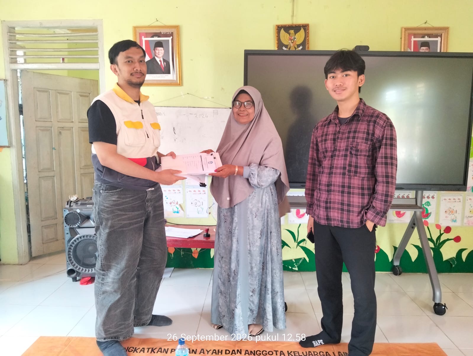 Tahapan Bangunan Revitalisasi TK Darma Wanita Melati 3 Proses Finishing, Terima Kasih Presiden Prabowo Realisasi Programnya.