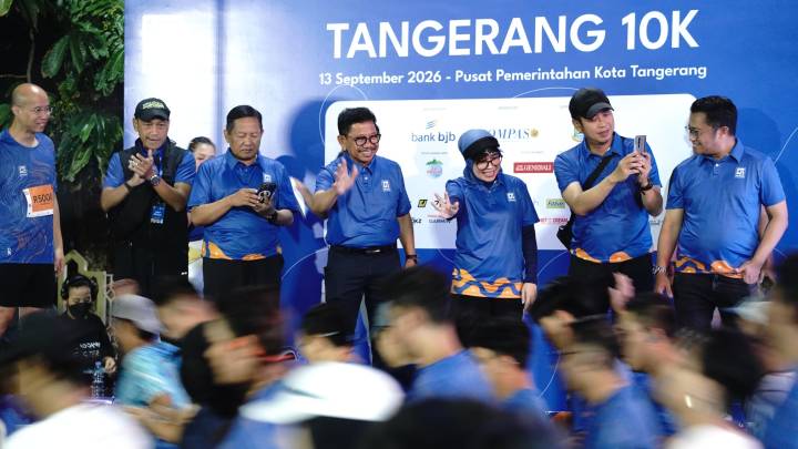 Tangerang 10K 2026 Diikuti 3.000 Pelari, Dongkrak Sport Tourism dan Ekonomi Lokal.