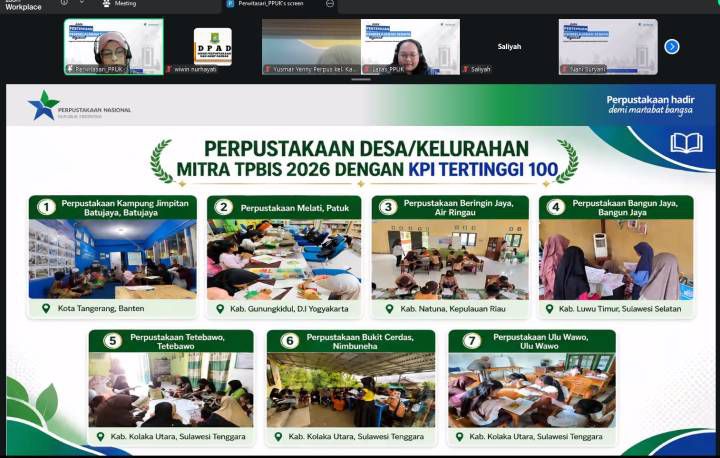 Perpustakaan Kampung Jimpitan Kota Tangerang Raih Juara 1 Nasional TPBIS 2026