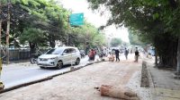 Dikebut Satu Bulan, Jalan Raya M. Toha Segera Kembali Normal