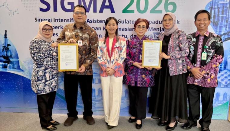 Dinas Kesehatan Kabupaten Tangerang Raih Sertifikasi CDOB dari BPOM RI