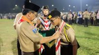 Wali Kota Tangerang Selaku Ka.Mabicab Mengukuhan 1.000 Pramuka Garuda