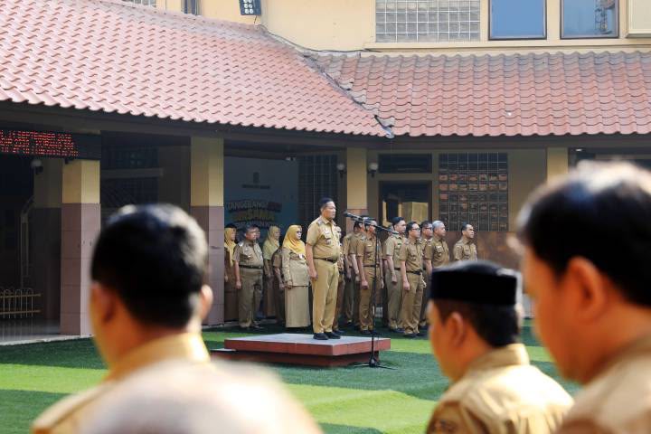 Apel Pagi Pemkot Tangerang, Sekda Tekankan Percepatan Program dan Serapan Anggaran