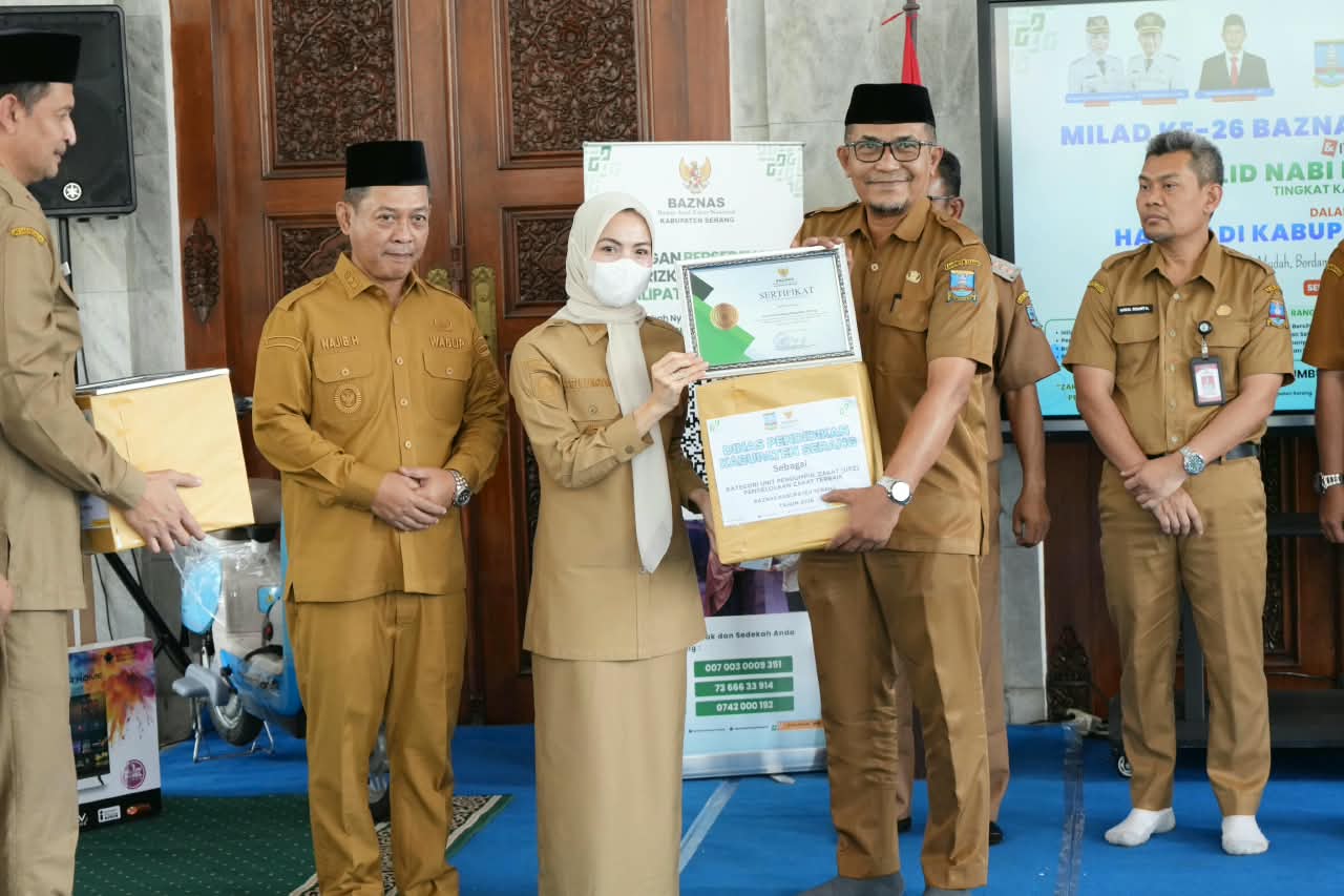 Bupati Serang Minta Baznas Tingkatkan Partisipasi dan Kontribusi untuk Membantu Masyarakat