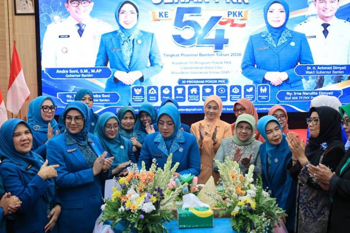 HKG PKK Provinsi Banten 2026, TP PKK Kota Tangerang Borong Lima Penghargaan