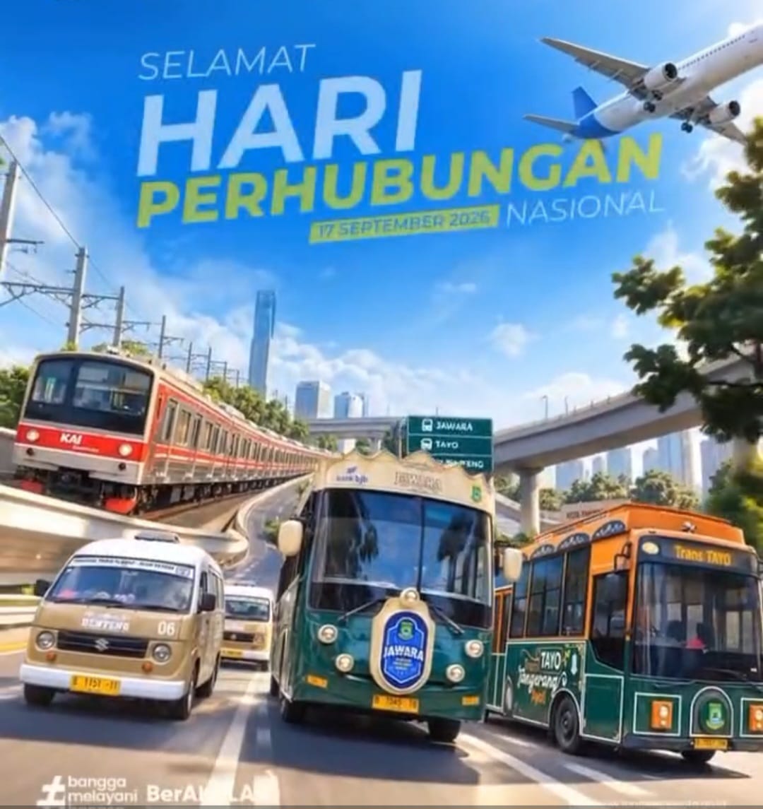 Dishub Kota Tangerang Perkuat Transportasi Umum di Hari Perhubungan Nasional