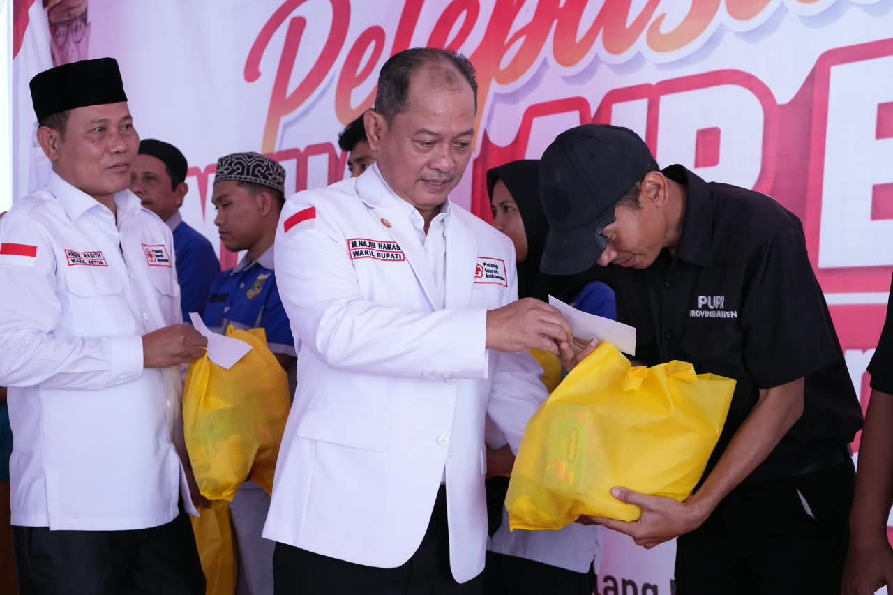 Wabup Serang Najib Hamas Apresiasi Kerja PMI Membantu Masyarakat