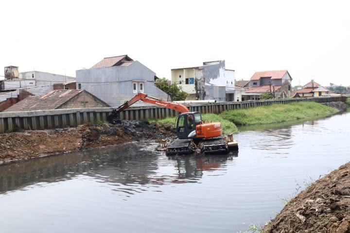Normalisasi Kali Ledug Capai 50 Persen, Pemkot Tangerang Perkuat Mitigasi Banjir