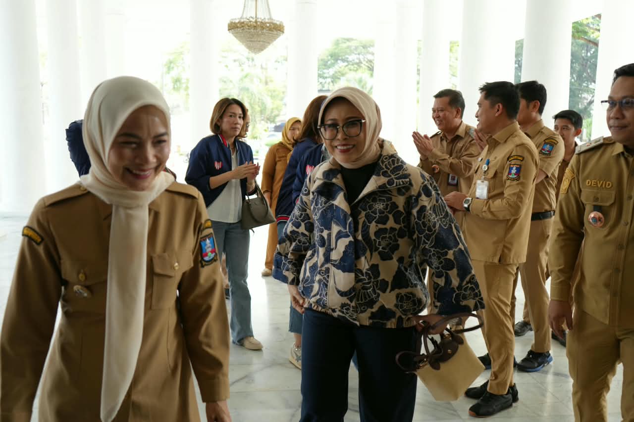 Yayasan Jakarta With Love Audiensi ke Pemkab Serang, Siapkan Rumah Pintar untuk Anak-Anak