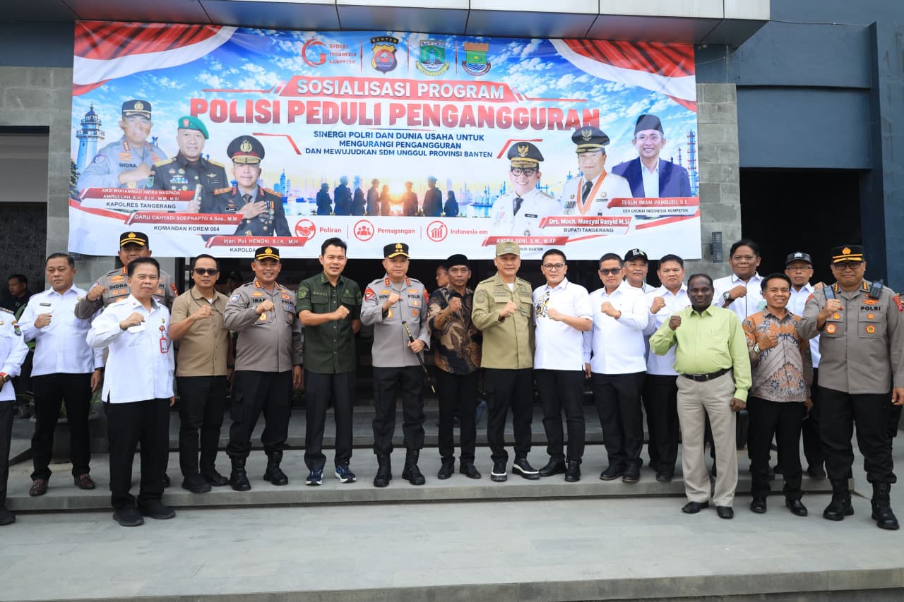 Polda Banten Gandeng Dunia Usaha Tekan Pengangguran Lewat Program Poliran