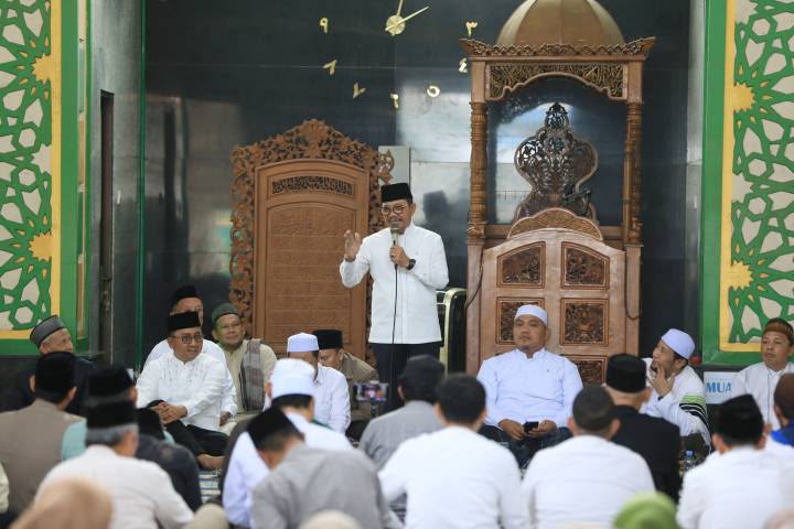 Lewat Pengajian Bulanan, Sachrudin Serukan Kesiapsiagaan Bersama