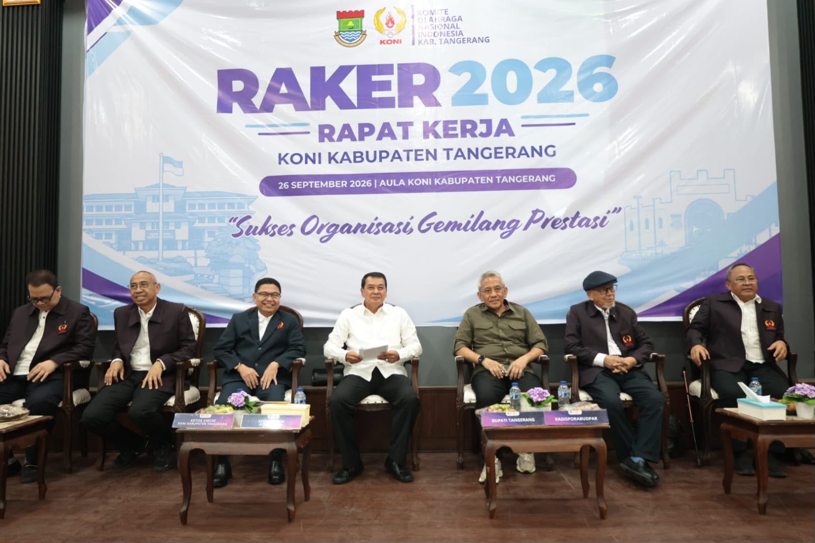 Bupati Maesyal Minta KONI Matangkan Persiapan Atlet Menuju Porprov Banten