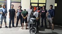 Jejak Ceceran Oli Bongkar Aksi Pencurian Trafo PLN, Polsek Menggala Dan Tim URC Sat Reskrim Polres Tulang Bawang Bekuk Tiga Pelaku.