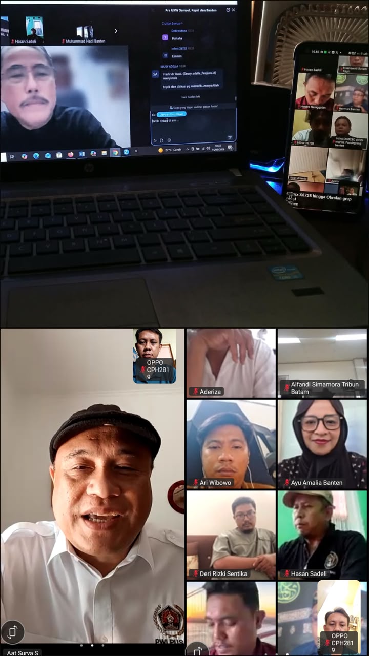 Bukan Sekadar Menulis, Ini Bekal Wartawan Profesional Jelang UKW PWI Banten.