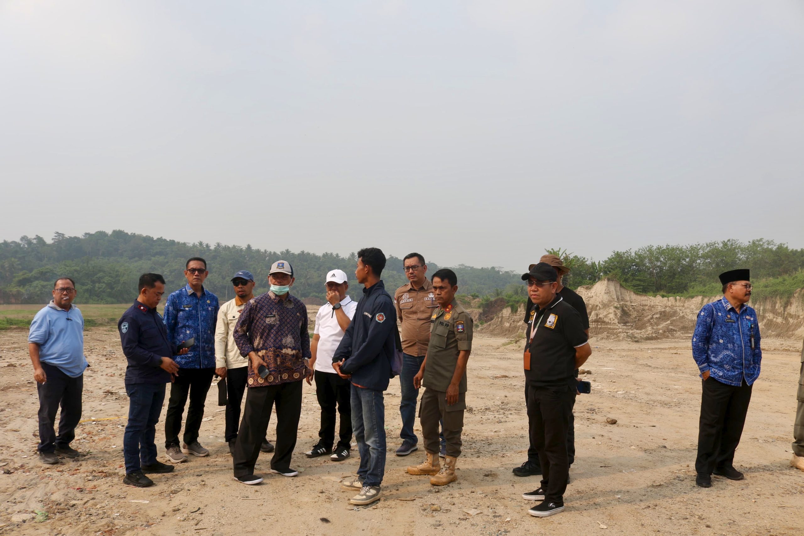 Tinjau Aktivitas Tambang, DLH Kabupaten Serang Fokus Pemeriksaan Tiga Aspek Ini.