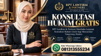 RPT Lawfirm & Partners Membuka Layanan Konsultasi Hukum Gratis bagi Masyarakat Tangerang Banten.