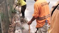 DLH dan DPUPR Kota Tangerang Bersinergi Jaga Kebersihan Kawasan Tol Buaran