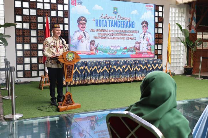 Studi Tiru Kabupaten Gunung Mas, Pemkot Tangerang Berbagi Strategi Pengimplementasian 9 Tatanan Kota Sehat