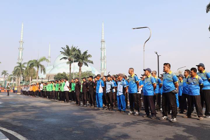 Jaga Kebersihan Bersama, Pemkot Tangerang Gelar Apel Siaga Gerakan Indonesia Asri