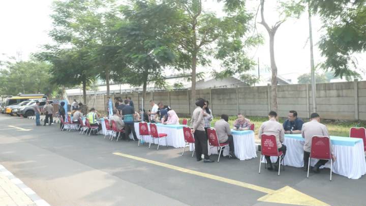 Dukcapil Nyaba Sambangi Polres Metro Tangerang Kota, Perkuat Pendataan Bansos