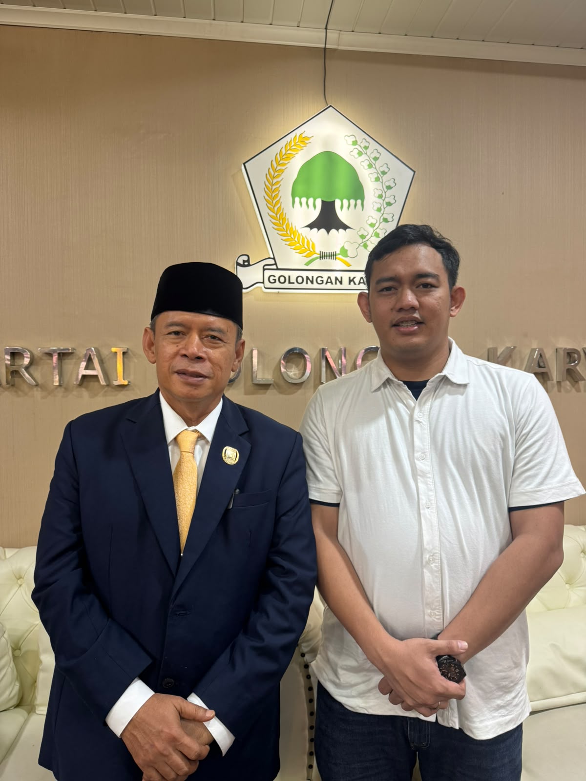 Ketua SMSI Kota Tangerang Beri Ucapan Selamat kepada Syaiful Milah