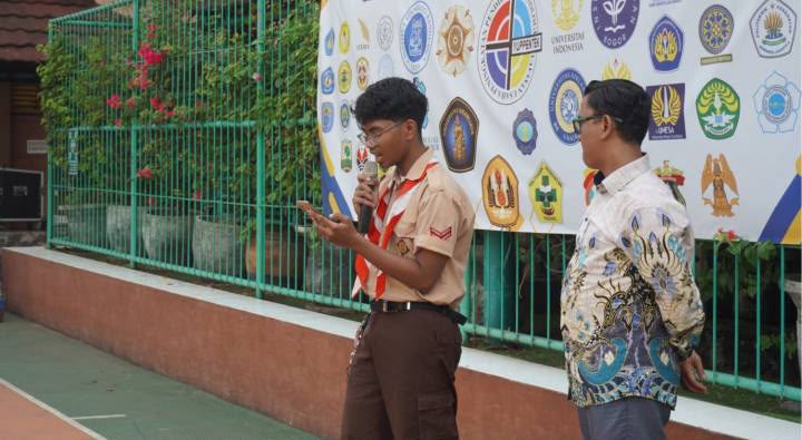 KPU Kota Tangerang Sosialisasi Pelajar Yuppentek 1, Dorong Partisipasi Pemilih Muda